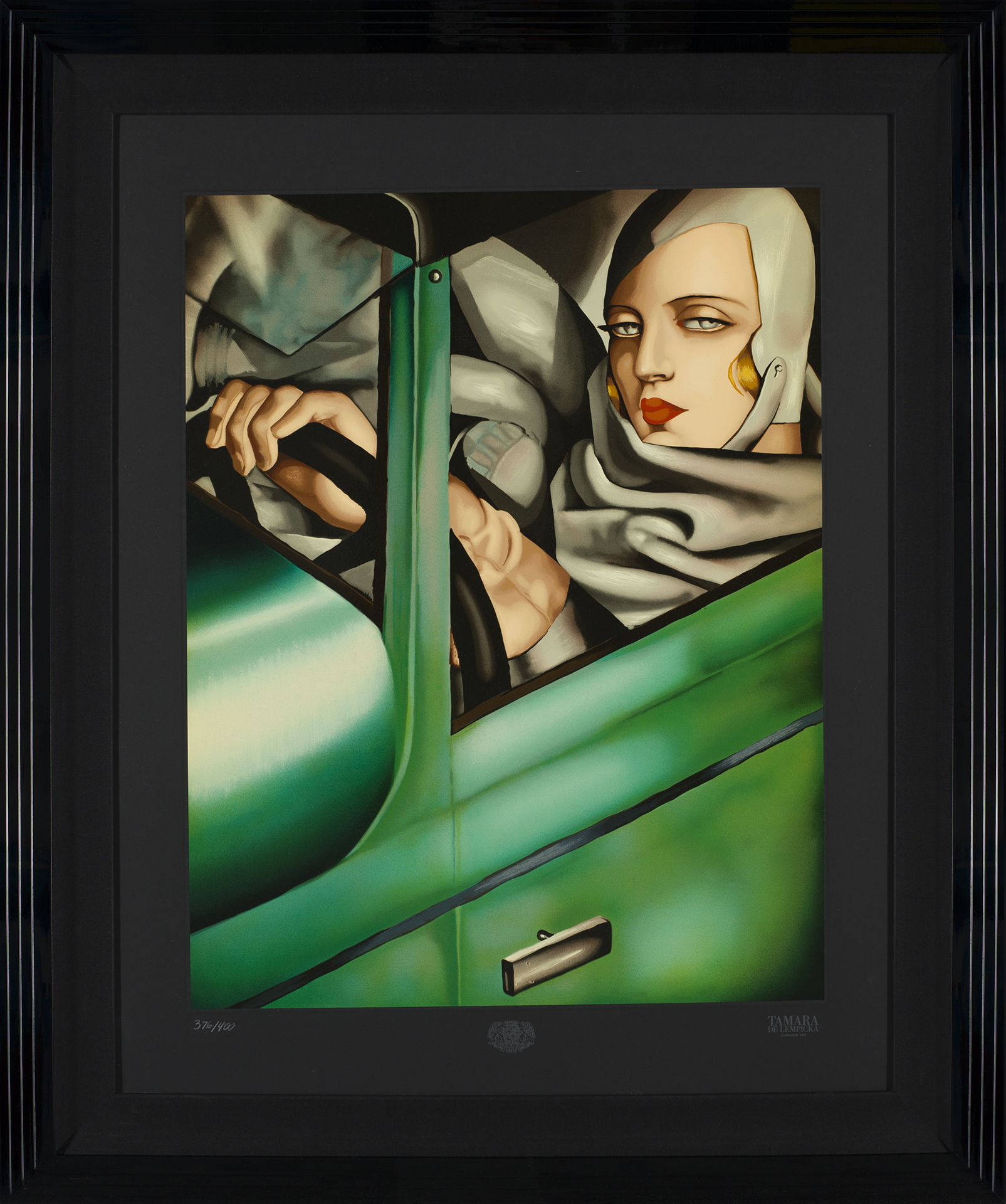 Autoportret w zielonym Bugatti - Tamara Łempicka - 1991